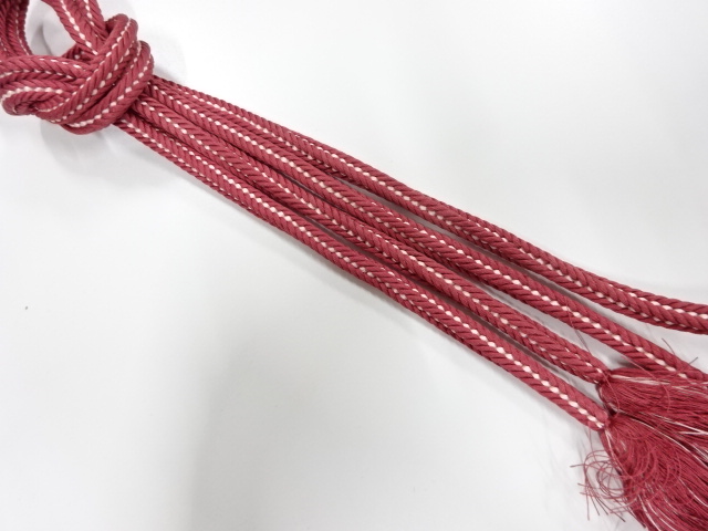 正絹　手組帯締め